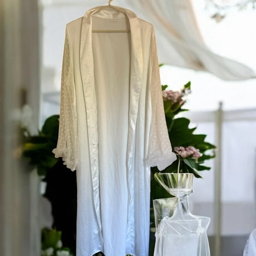 Fringe Sleeve Robe - Picture 2 of 7